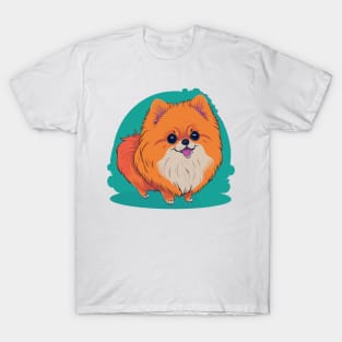 Pomeranian Portrait T-Shirt